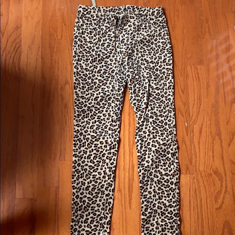 Leopard pants